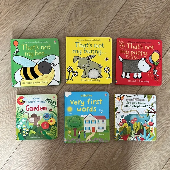 Usborne Baby Board Book Bundle | That’s Not My… + Little Peek-Through Books - Picture 2 of 5
